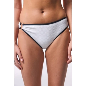 Beyaz Nicole Tokalı Bikini Altı
