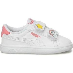 Smash 3.0 Badges V I Beyaz Kız Çocuk Sneaker