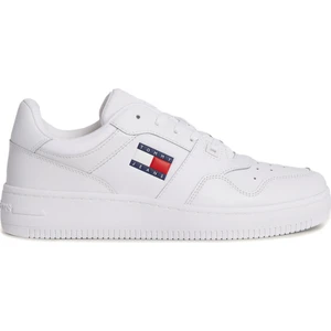Tommy Hilfiger TJM RETRO BASKET ESS Beyaz Erkek Sneaker