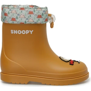 W10277 BIMBI SNOOPY Karamel Erkek Çocuk Yağmur Çizmesi