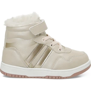 CAX HI 4PR Krem Kız Çocuk High Sneaker