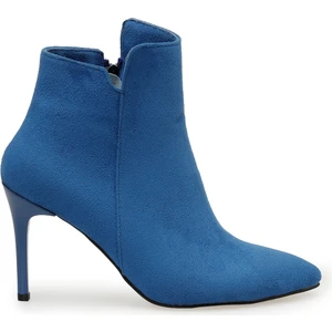 Cyrus 3pr Mavi Kadın Topuklu Bot