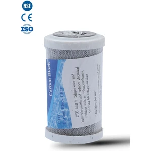 Daire Bina Sayaç Girişi 5" Inch 1 Aşama ( Blok Karbon ) Yedek Filtre Seti