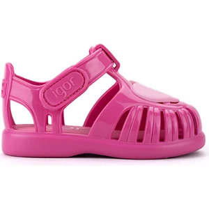 S10310 TOBBY GLOSS LOVE Fuşya Kız Çocuk Sandalet