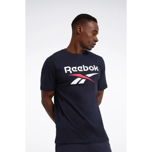 IDENTITY STACKED Lacivert Erkek Kısa Kol T-Shirt