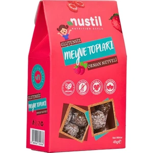 Glutensiz Orman Meyveli Meyve Topları 45G
