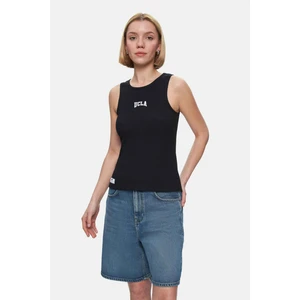 Salınas Siyah Sıfır Kol  Nakışlı Kadın Tshirt
