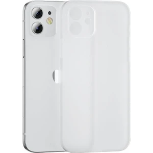 iPhone 12 Uyumlu Wing Serisi Ultra Thin 0.4mm Ince Silikon Kılıf