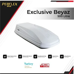 Port Bagaj 500 Lt Exclusıve Beyaz