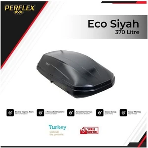 Port Bagaj 370 Lt Eco Siyah