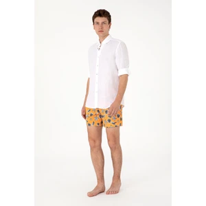 U.s. Polo Assn. Erkek Turuncu Deniz Şortu 50301284-VR051