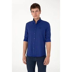 U.s. Polo Assn. Erkek Mavi Gömlek Basic 50298009-VR212