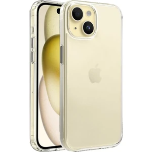 IPhone 15 Şeffaf Renkli Koruyucu Kılıf( Tuş Takımı Yumuşak)