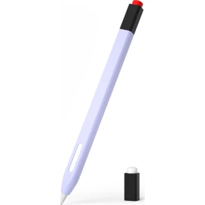 Apple Pencil Pro/pencil (2. Nesil) Stylus Kalem Kılıfı Toz Önleyici Silikon Kılıf-Lavanta Moru (Yurt Dışından)