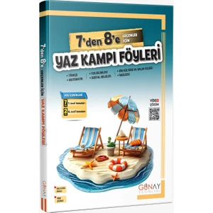 Günay Yayınları 7'den 8'e Geçenler Için Yaz Kampı Föyleri