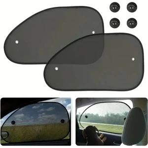 Uv Korumalı 2 Adet Araç Yan Cam Güneşlik Sineklik 65X38CM Araç Yan Cam Güneşlik Araç Perdesi