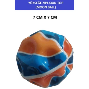 Moon Ball (Yükseğe Zıplayan Top) Süper Eğlenceli Uzay Topu-Kamuflaj Desenli- Space Ball Bouncy Ball