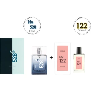 122 + No: 528 Kadın / Erkek Parfüm EDP 50 ml Oriental / Fresh