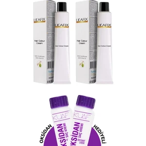 2+2 Saç Boyası ve Oksidanlı Avantajlı Set - 7/7 Işıltılı Kahve