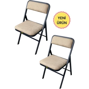 Hey Modüler Mobilya Hey 2'li Katlanır Kamp Sandalyesi Piknik Sandalyesi