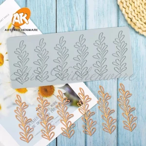 Tuil Silikon Kalıp Yaprak