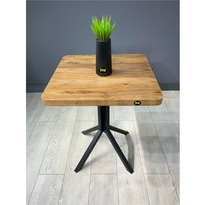 Zeren Kare Balkon Masası Mutfak Yemek Masası 60 cm