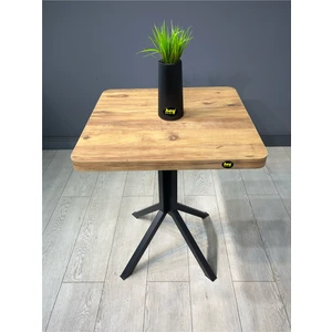 Zeren Kare Balkon Masası Mutfak Yemek Masası 60 cm