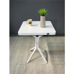 Zeren Kare Balkon Masası Mutfak Yemek Masası 60 cm