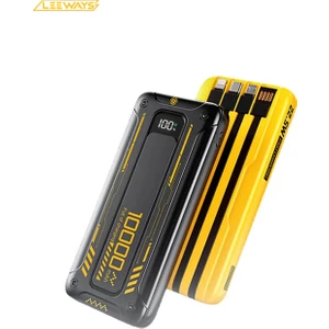 10.000 Mah 22.5W Süper Hızlı Şarj Taşınabilir Şarj Cihazı Powerbank