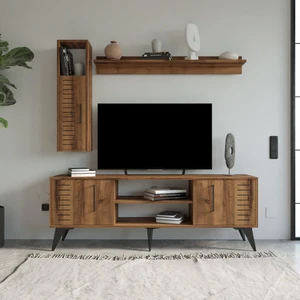 G3520 Karla Tv Ünitesi Raflı ve Dolaplı Hat
