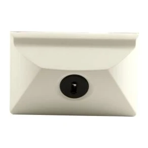 Mobella Sürgü Kapı Kilidi Beyaz 87X55X12 mm