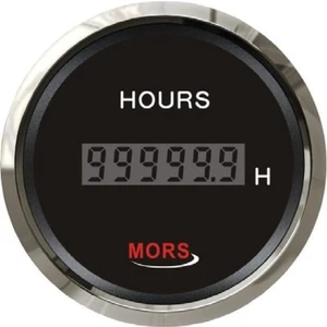 Dijital Motor Zaman Saati 12-24 Volt Siyah