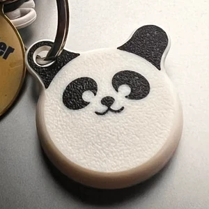 Airtag Için Panda Temalı Kılıf (Tek Yüzlü)