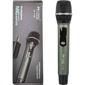 Uhf Ekranlı 1 El Kablosuz Telsiz Mikrofon CP-111 (4457)