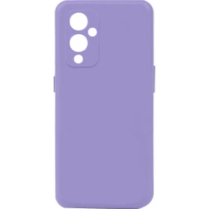One Plus 9 Kılıf Tkdr Biye Silikon-Lila