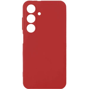 Galaxy S24 Kılıf Tkdr Biye Silikon-Kırmızı