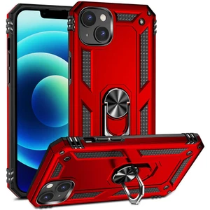 iPhone 14 Uyumlu Tkdr Vega Kapak-Kırmızı