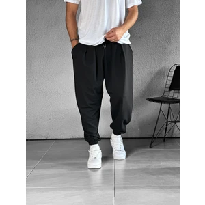 Siyah Pileli Yarım Şalvar