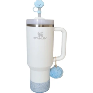 Quencher Tipi Termos Için Koruyucu Silikon Taban, Süs ve Koruyucu Uç -3'lü Aksesuar Seti