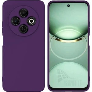 Tecno Spark 30C Uyumlu Silikon Kılıf - Kamera Korumalı Esnek Pastel Renk Kapak - Mor