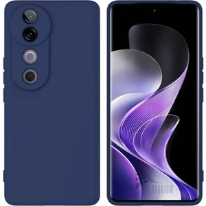 Vivo V40 5g Uyumlu Silikon Kılıf - Kamera Korumalı Esnek Pastel Renk Kapak - Lacivert