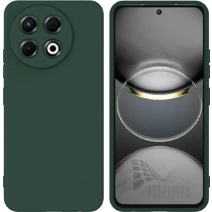 Tecno Spark 30 Pro Uyumlu Silikon Kılıf - Kamera Korumalı Esnek Pastel Renk Kapak - Yeşil