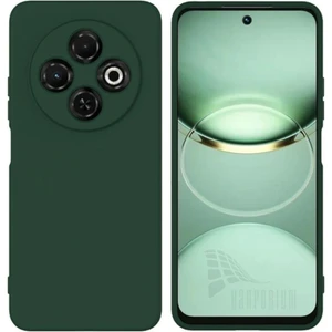 Tecno Spark 30C Uyumlu Silikon Kılıf - Kamera Korumalı Esnek Pastel Renk Kapak - Yeşil