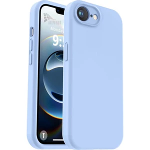 Apple iPhone 16E Uyumlu Silikon Kılıf - Kamera Korumalı Esnek Pastel Renk Kapak - Mavi