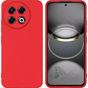 Tecno Spark 30 Pro Uyumlu Silikon Kılıf - Kamera Korumalı Esnek Pastel Renk Kapak - Kırmızı