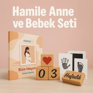 Szk Store Anne Olmaya Giden En Tatlı Yolculuk: Hamilelikten Ilk Adıma Hatıra Seti - Her Anı Değerli