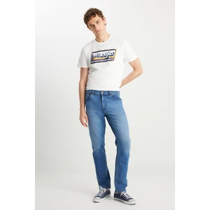 Texas Straight Fit Normal Bel Düz Paça Koyu Mavi Pamuklu Esnek Denim Jean Pantolon