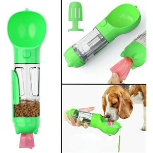 Taşınabilir Hazneli Mama Kaplı, Kaka Poşetli Kedi, Köpek Suluğu