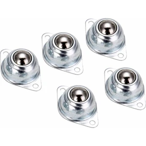 5 Adet Karbon Çelik Döner Bilyalı Teker Tekerlek Araba Robot Evrensel Göz Yuvarlak Tekerlek Makine Mobilya Donanım Için (Yurt Dışından)