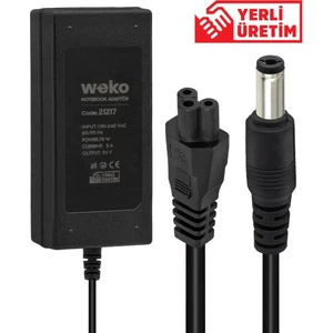 24 Volt 3 Amper 70 Watt Notebook Yerli Üretim Adaptör (5.5*2.5 Uçlu)